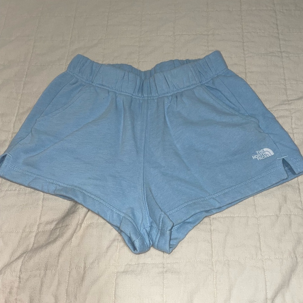 Blue north face shorts
